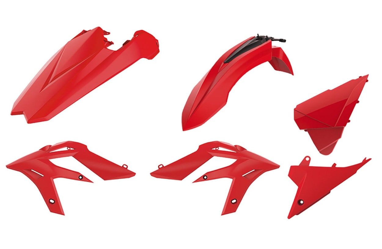 Plastiche Beta polisport x trainer da 2015 a 2020 rosso