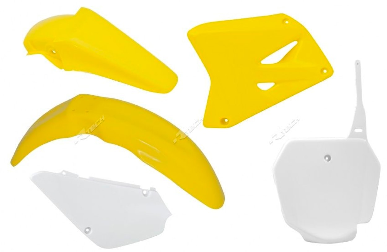 Plastiche Suzuki RM 85 20032020 giallo bianco