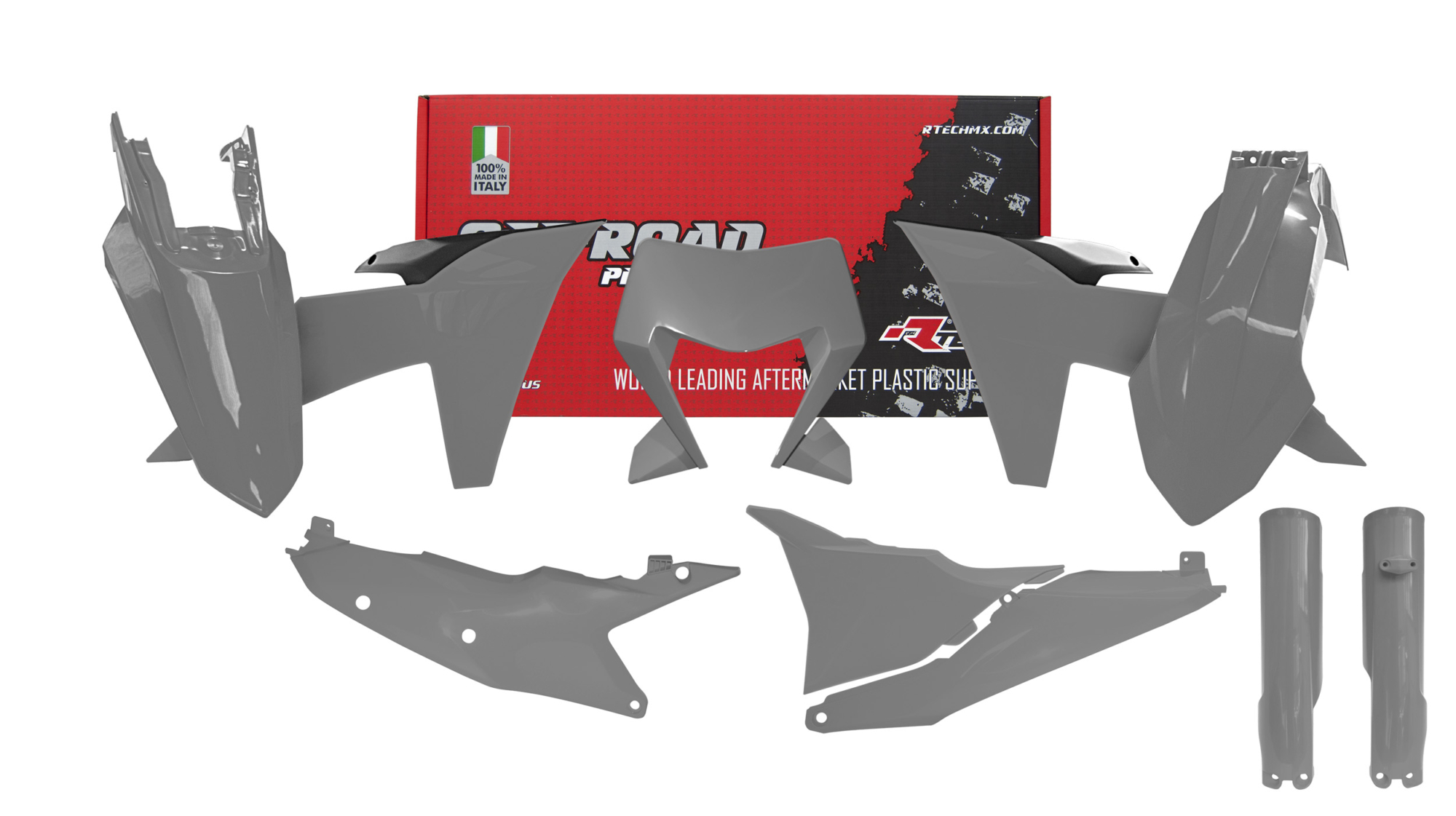 Kit plastiche KTM 2024 Enduro grigio